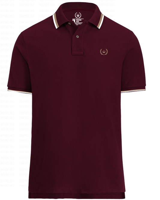 Burgundy Champagne Polo