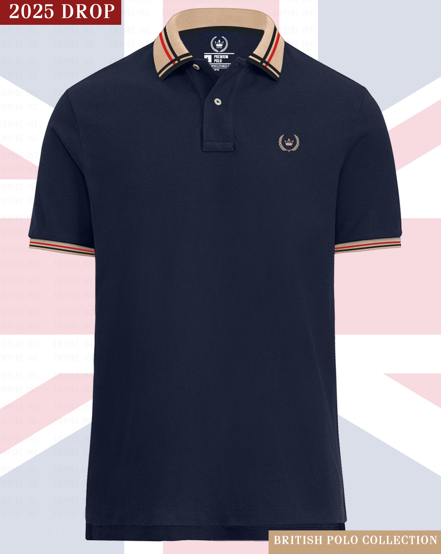 The Oxford Navy Polo